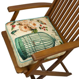Aberto Design Cojín YM1309 Multicolor 42 x 42 cm